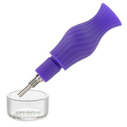 Ooze Clobb 4-in-1 Silicone Pipe n Nectar Collector - 7in