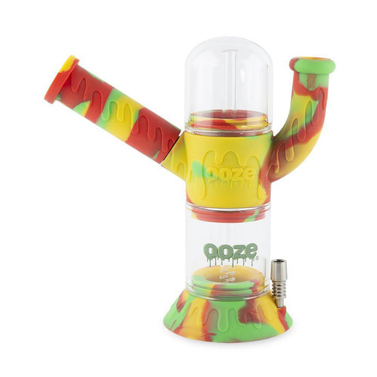 Ooze Cranium 4-in-1 Silicone Water Pipe n Nectar Collector - 8.5in