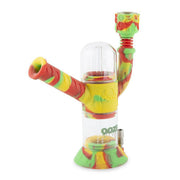 Ooze Cranium 4-in-1 Silicone Water Pipe n Nectar Collector - 8.5in