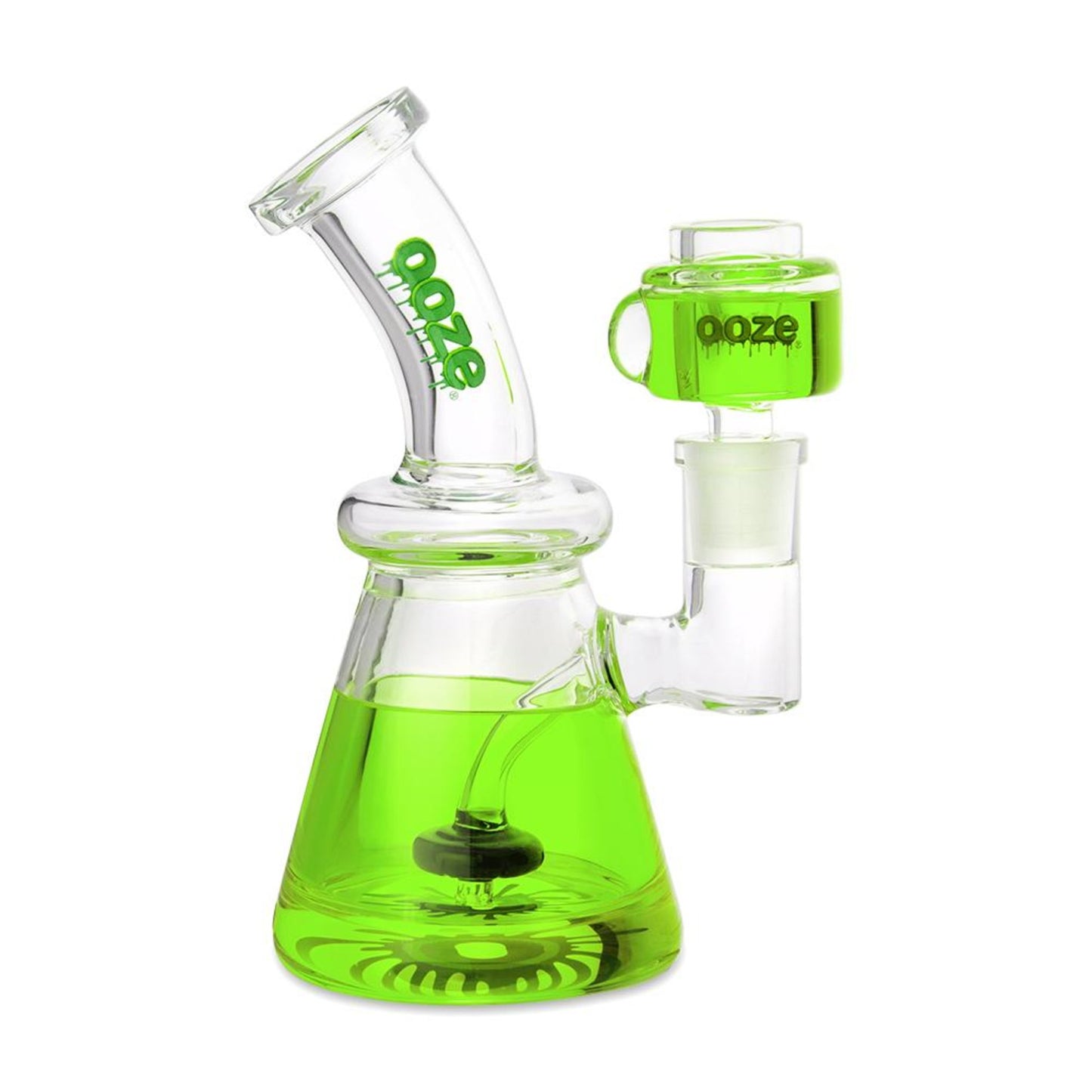 Ooze Glyco Chilled Glass Water Pipe - 7in