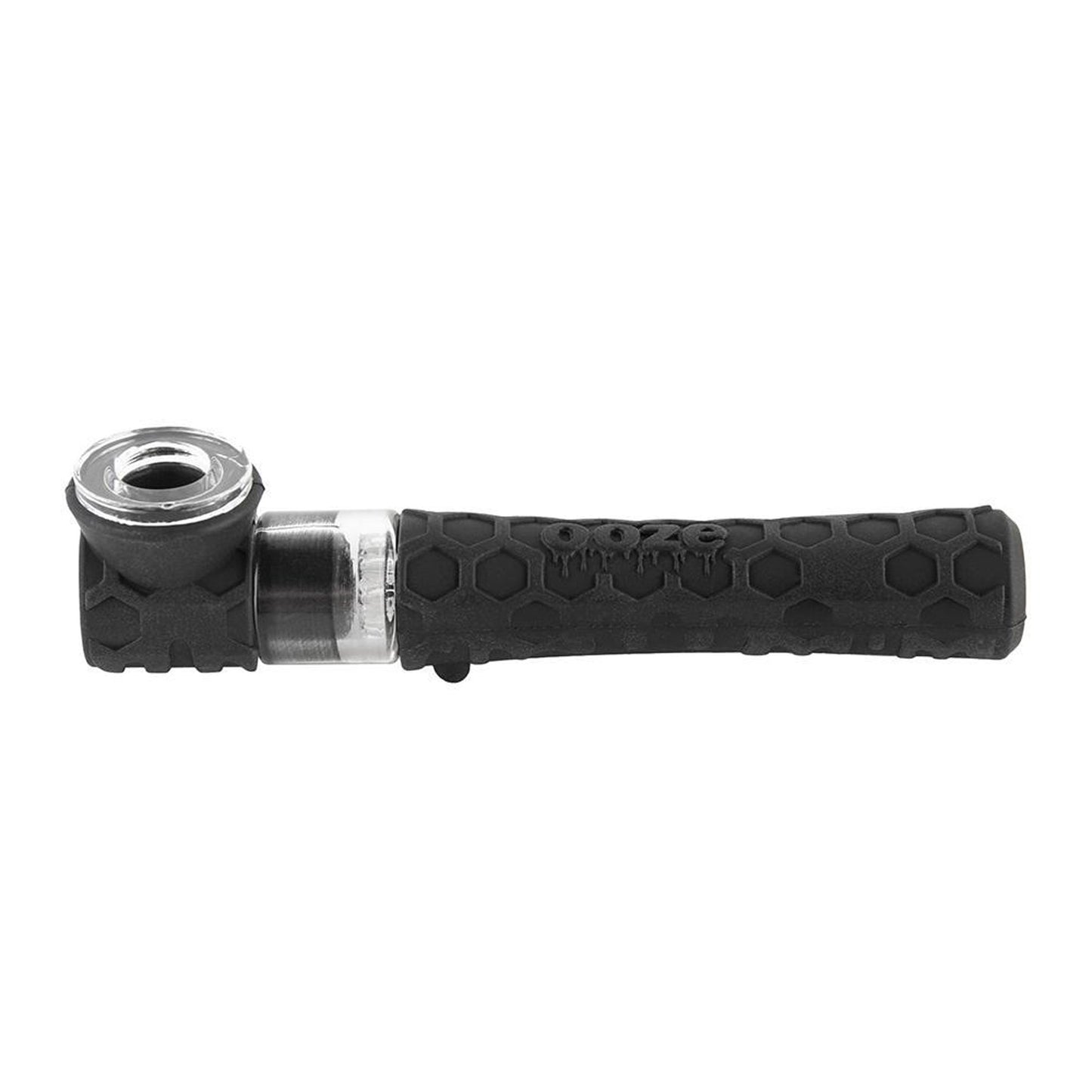 Ooze Silicone Hand Pipe - 5in Black