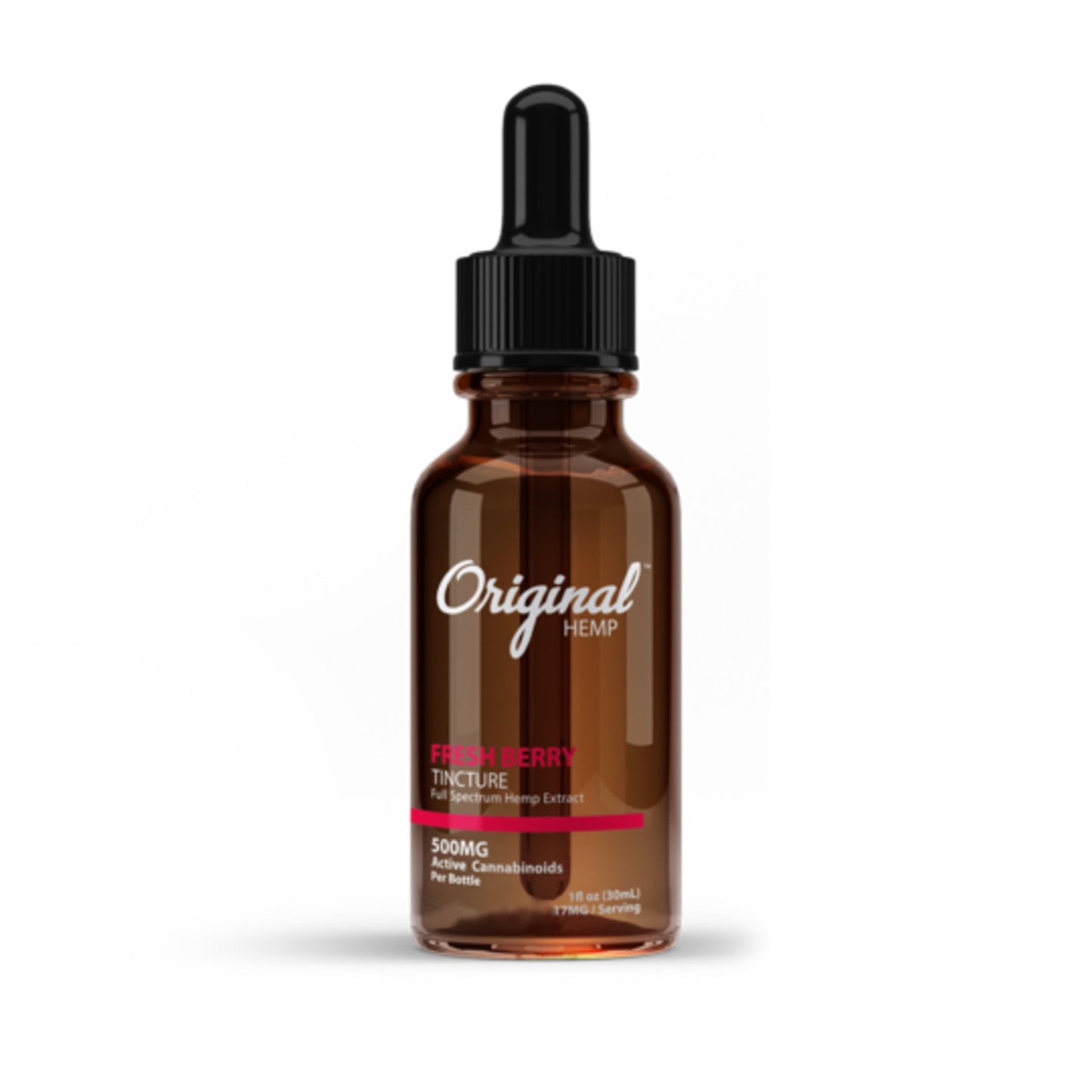Original Hemp CBD Tincture 500mg / Fresh Berry