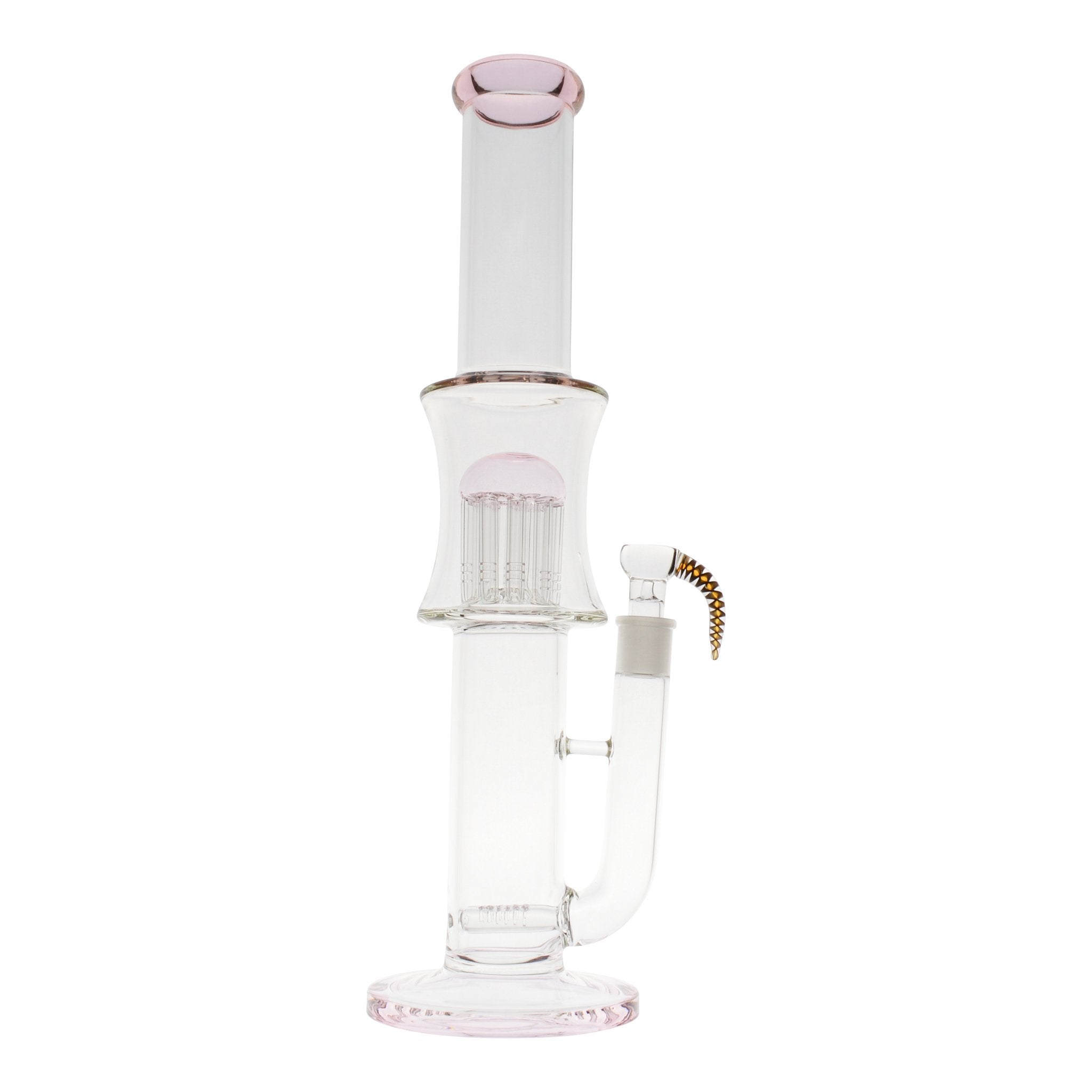 Pink Center Gravity Tree Perc Bong - 16in - Everything 420