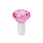 Pink Diamond Shaped Glass Bowl - Male