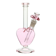 Pink From the Bottom of my Heart Bong - 9in