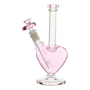 Pink From the Bottom of my Heart Bong - 9in