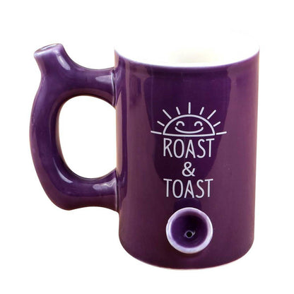 Premium Roast Ceramic Mug - 4.5in Purple