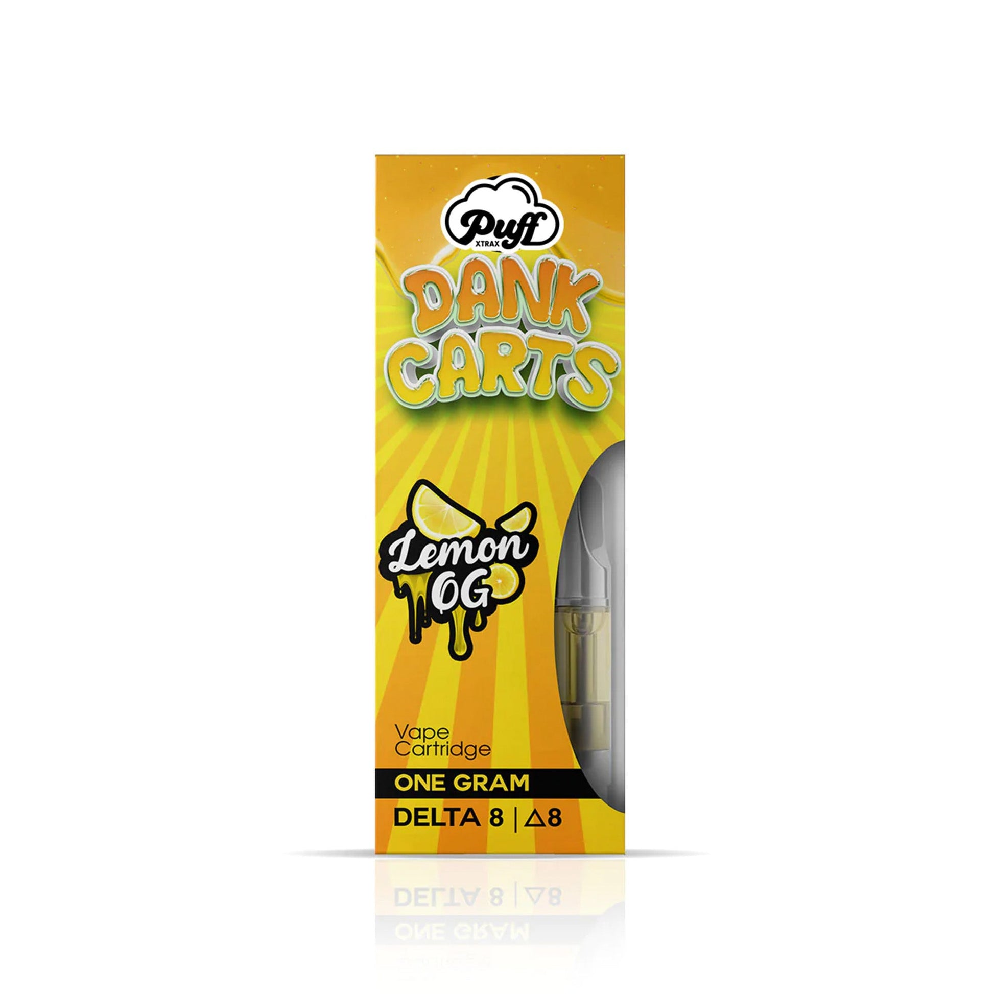 Puff Delta 8 Dank Cartridge - 1000mg Lemon OG