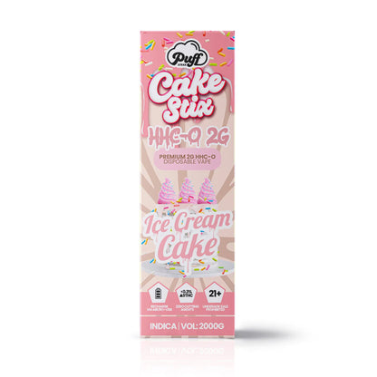 Puff HHC-O Cake Stix Vape - 2000mg Ice Cream Cake