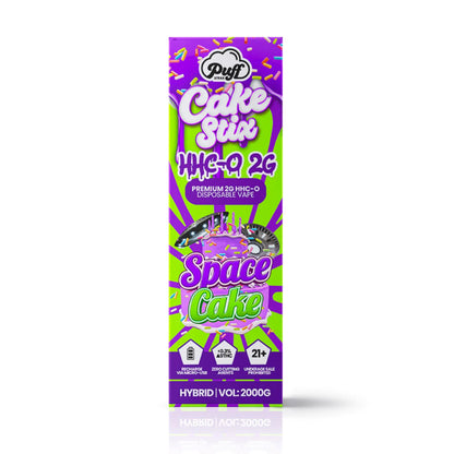 Puff HHC-O Cake Stix Vape - 2000mg Space Cake