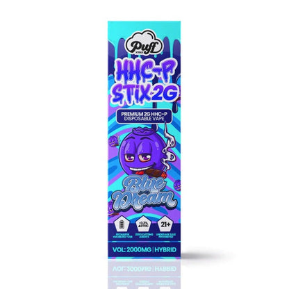 Puff HHC-P Stix Vape - 2000mg Blue Dream