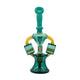 Recycling Spring Bud Bong - 9in Green