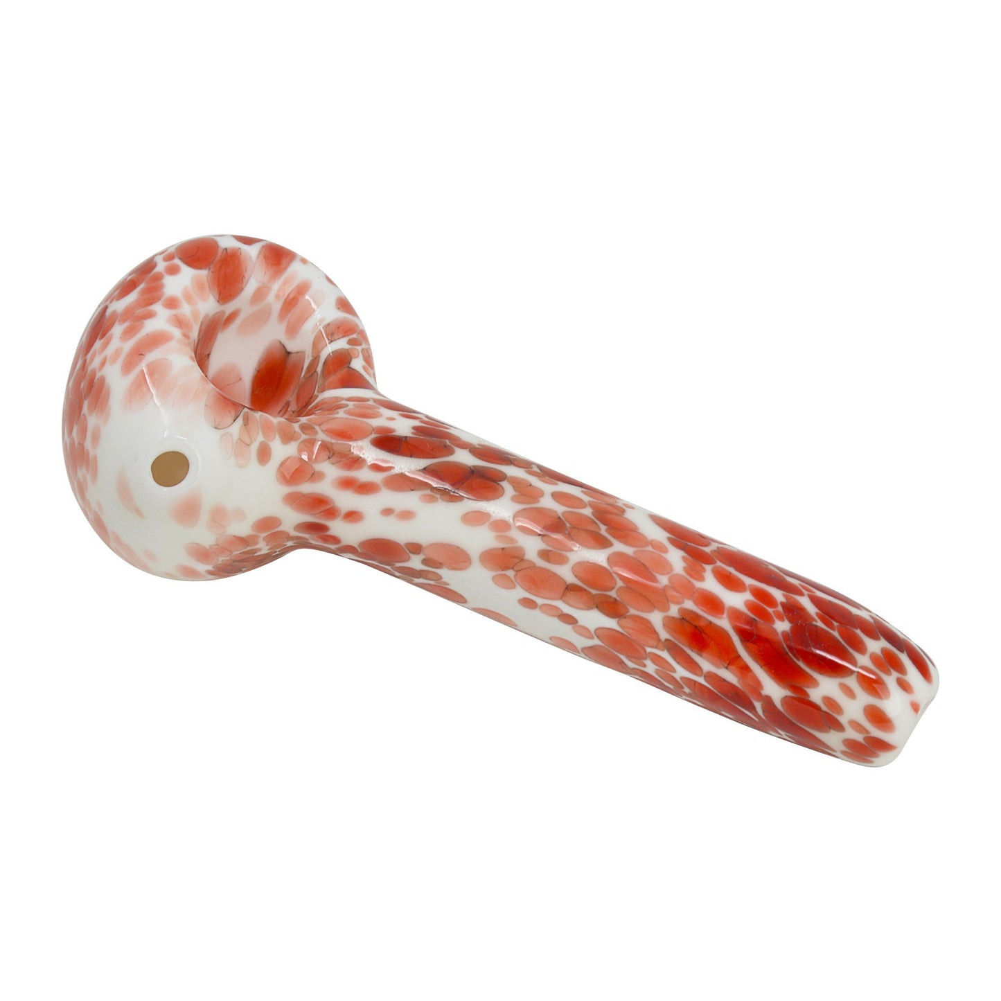 Red Marbled Pipe - 4.5in