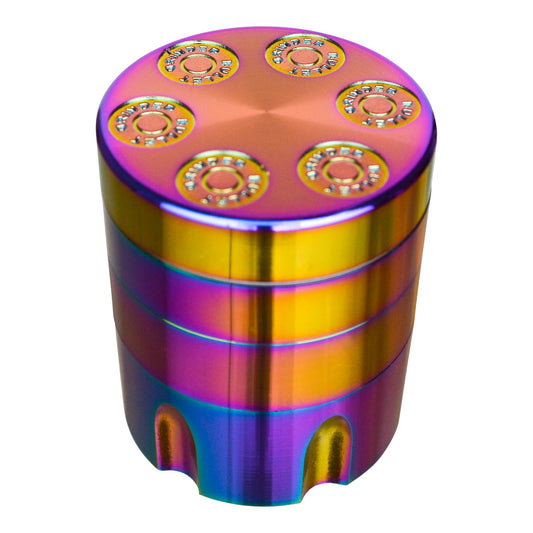 Revolver Grinder - 40mm Rainbow / 4 Pieces
