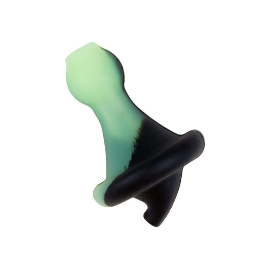 Silicone Carb Cap Green and Black
