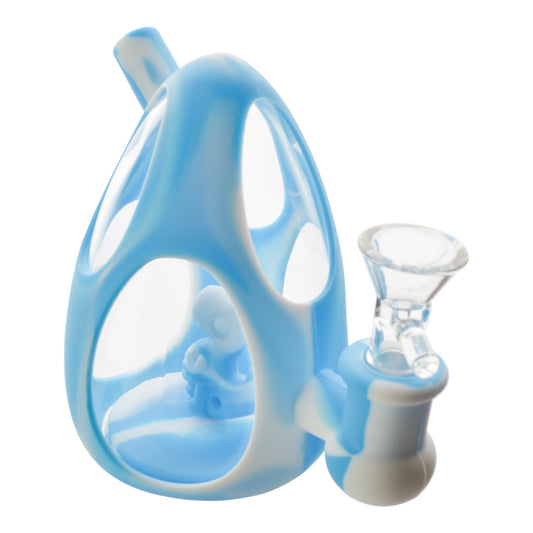 Silicone Dino Egg Mini Bong - 5in