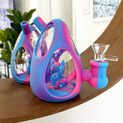 Silicone Dino Egg Mini Bong - 5in