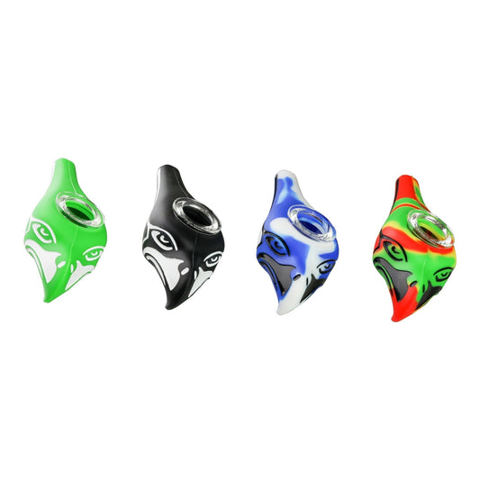 Silicone Eagle Hand Pipe - 4.5in