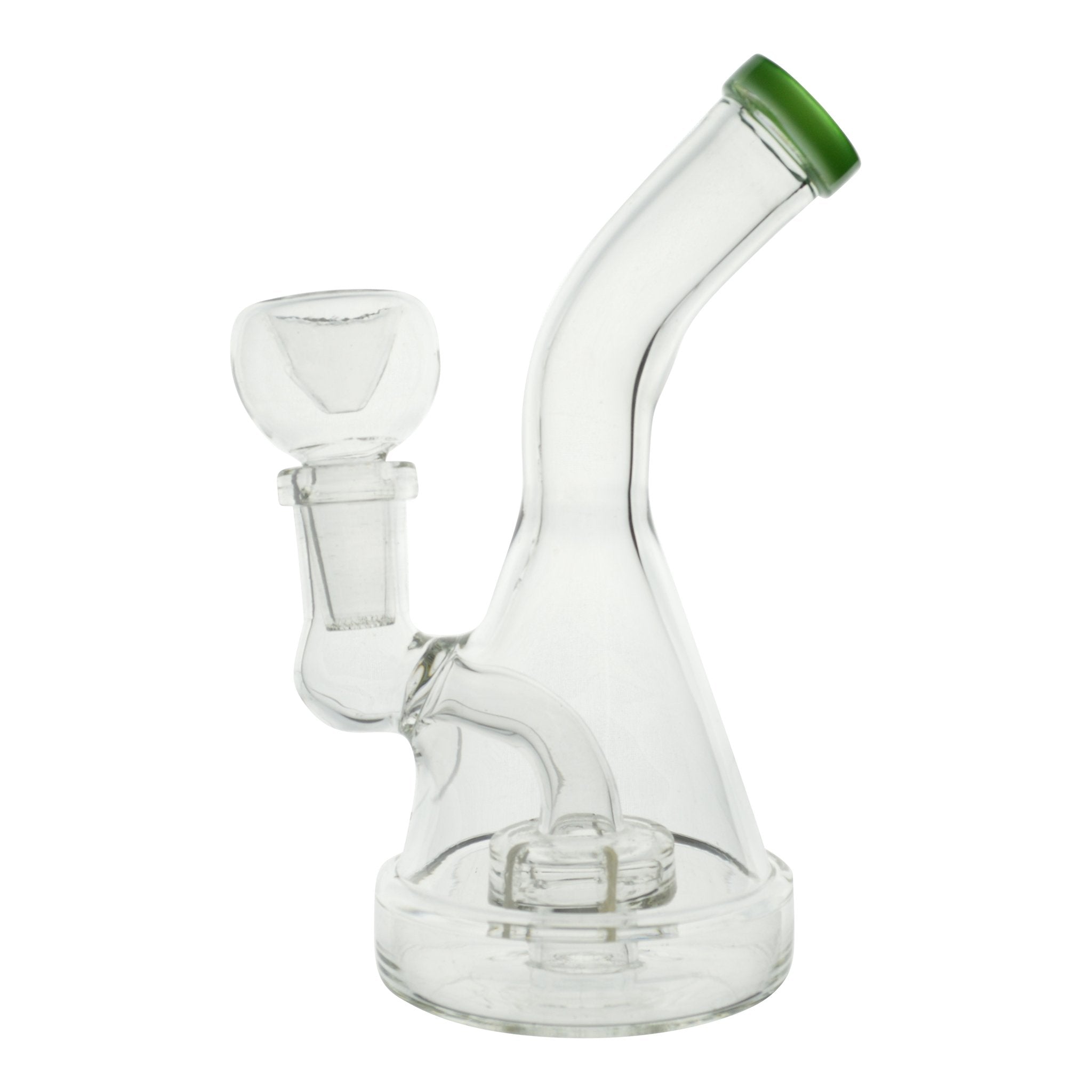 Single Disk Perc Mini Bong - 5.5in - Everything 420