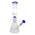 Single Tree Beaker Blue / 12.5 inches