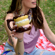 Smokeable Mug Pipe - 6in