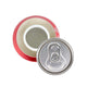 Top view of opened discreet soda stash storage container with realistic shape design of real Coca Cola can