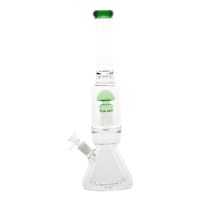 Sprouted Mushroom Perc Bong - 18in