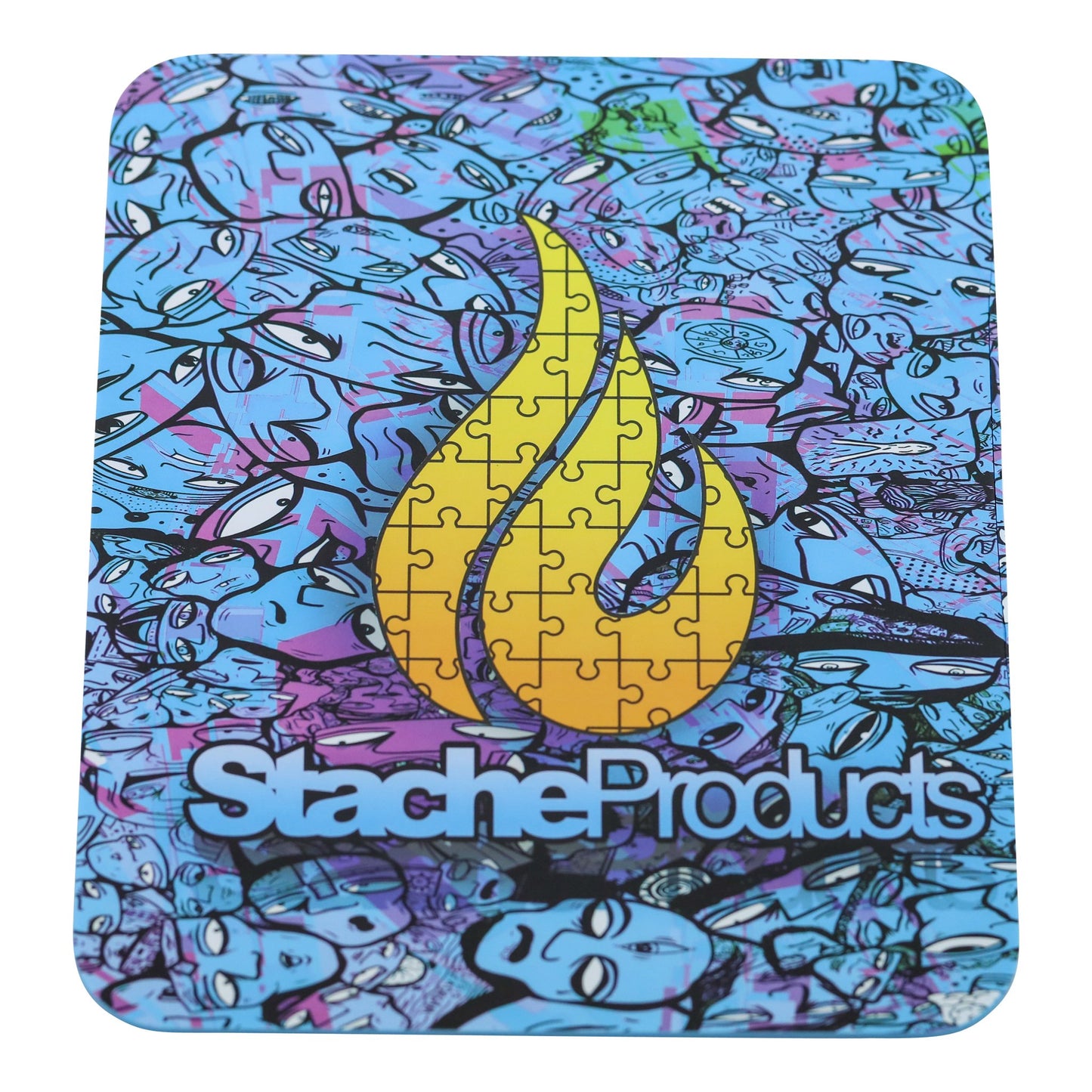 Stache Products Silicone Dab Mat - 8in Blue