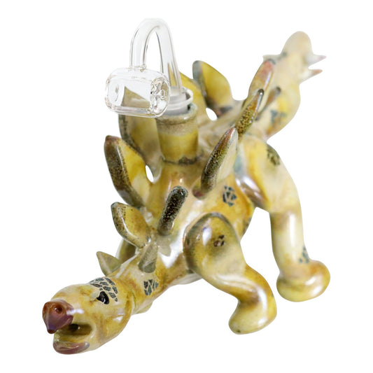Stegosaurus Rips by Cleveland Flame Works Glass