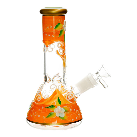 Storybook Bong - 8in Orange