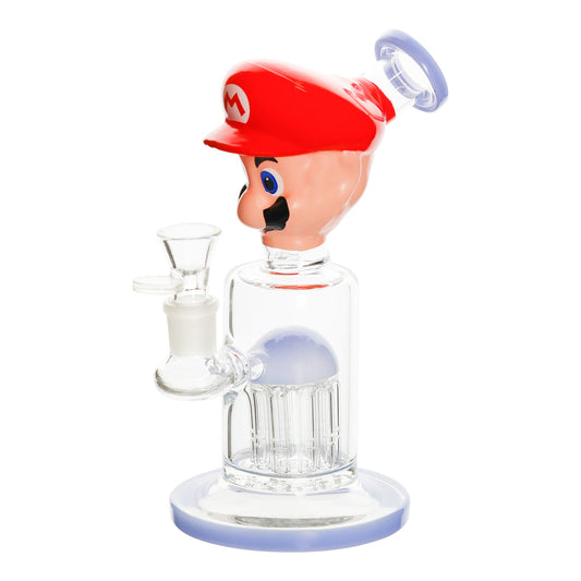 Super Mario Matrix Perc Bong - 9in