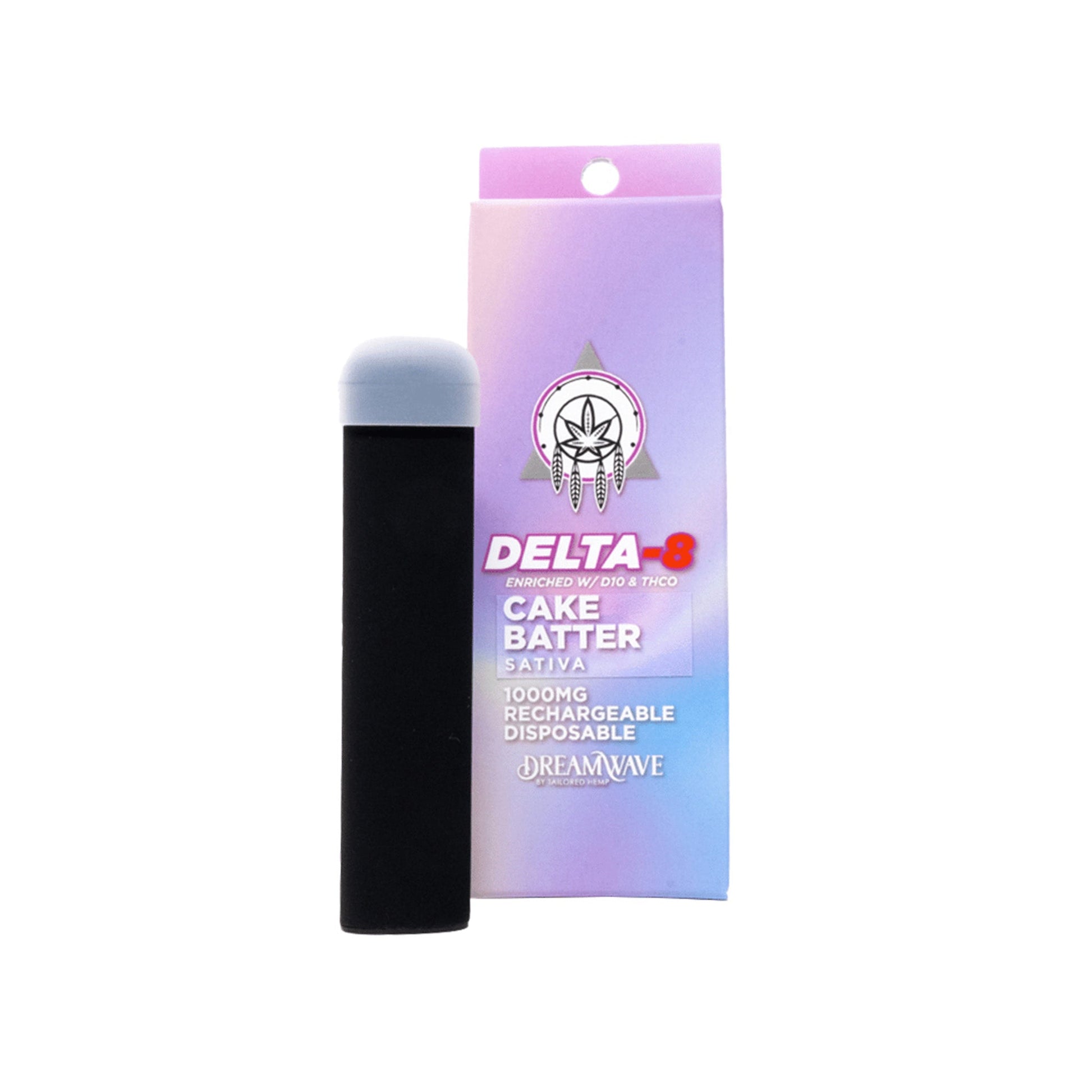 Tailored Hemp Co Delta 8 Vape - 1000mg Cake Batter