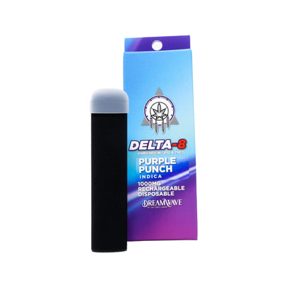 Tailored Hemp Co Delta 8 Vape - 1000mg Purple Punch