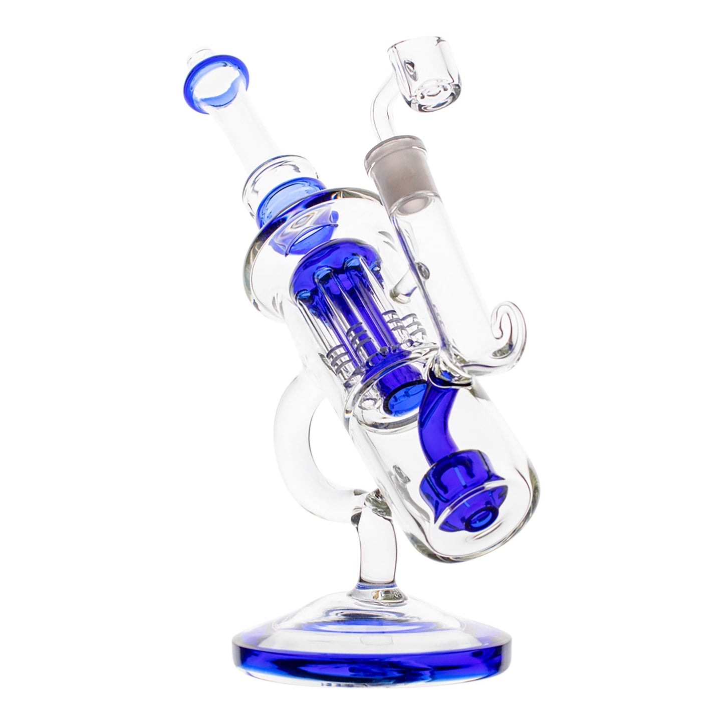 Telescopic Tree Perc Bong - 10in