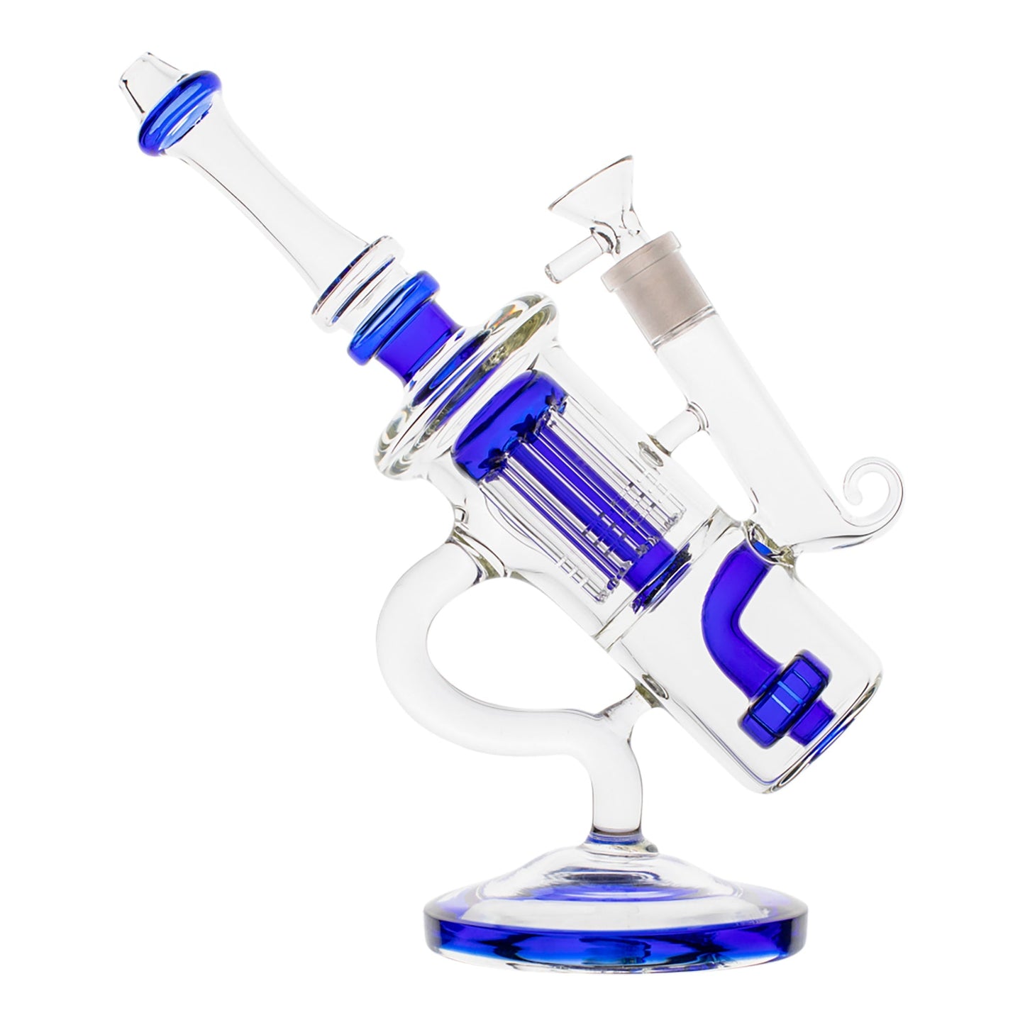 Telescopic Tree Perc Bong - 10in