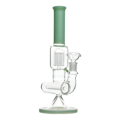 The Chariot 2 Tone Percolator Bong - 14in