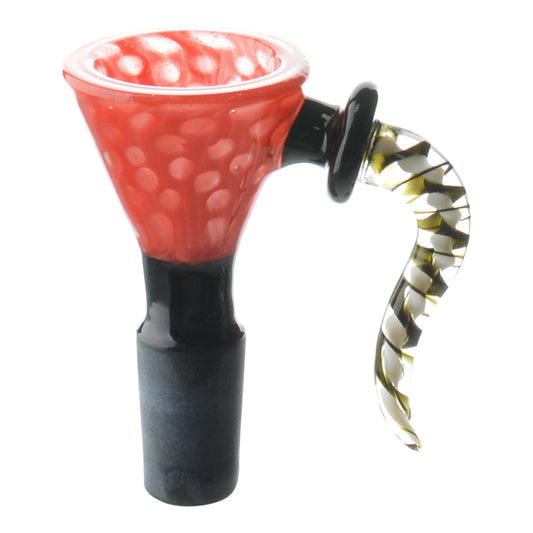 The Haida Bowl -14mm Male Red