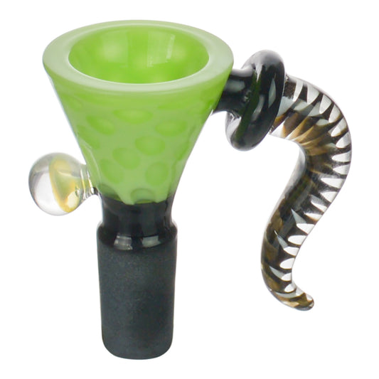 The Haida Bowl -14mm Male Green