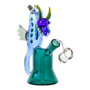 The Sea Dragon Bubbler Bong - 7in