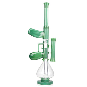 Tommy Gun Beaker Bong - 19in