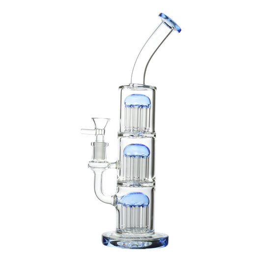 Triple Barrel Bong - 15in