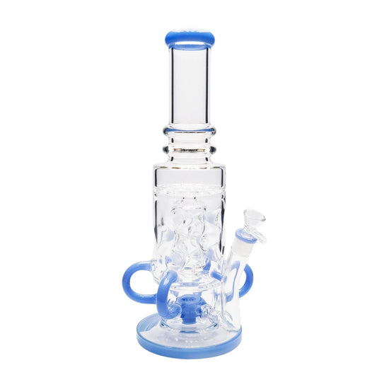 Tubular Swiss Perc Bong - 15in