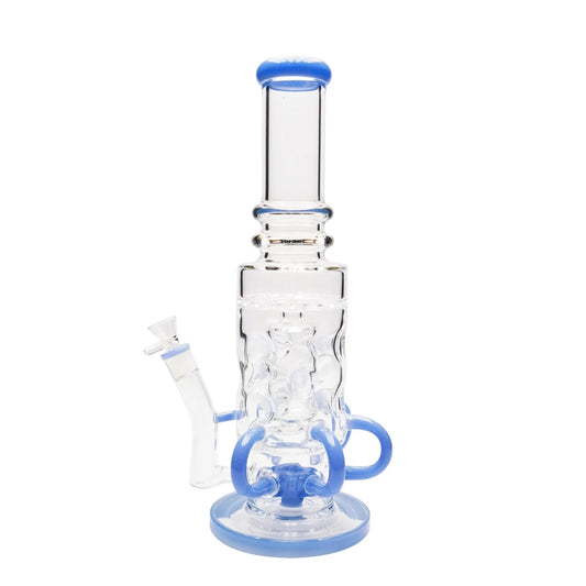 Tubular Swiss Perc Bong - 15in