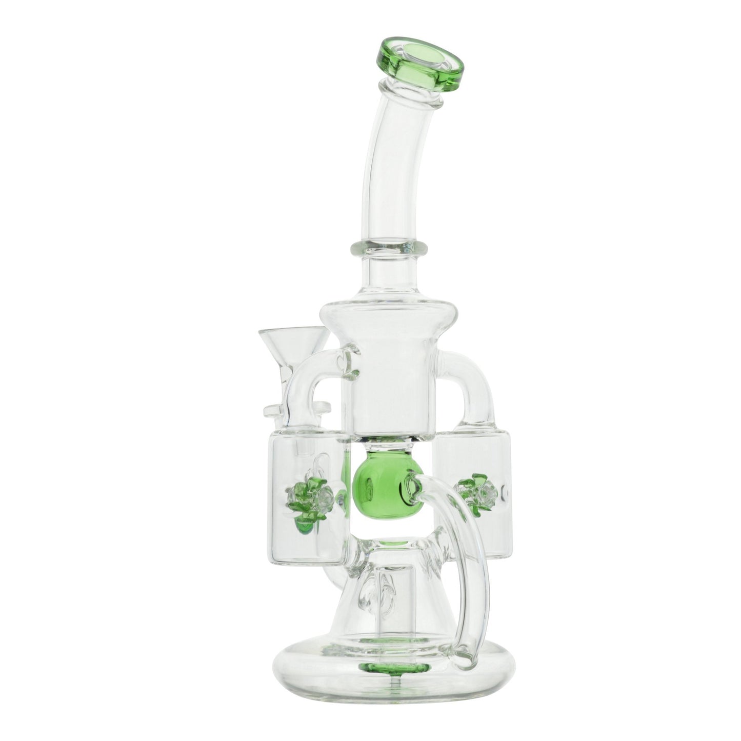 Twin Paddle Bong - 10in