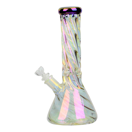 Twisted Iridescent Bong