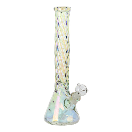 Twisted Iridescent Bong