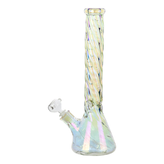 Twisted Iridescent Bong