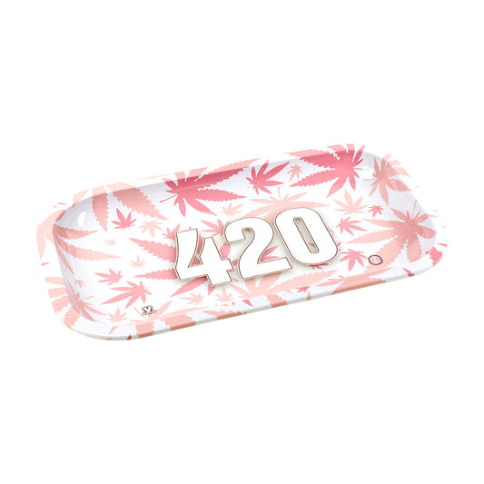 V Syndicate 420 Pink Metal Rolling Tray