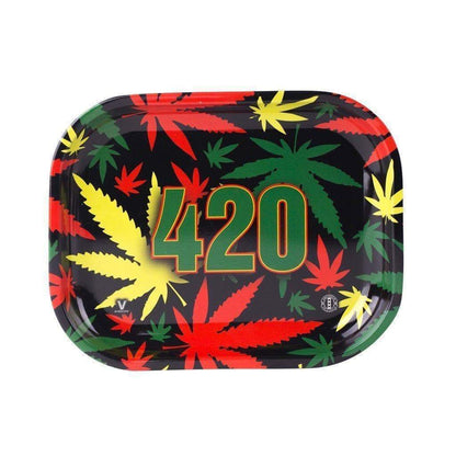 Lot Of 20 Colorful Marijuana & Weed Plant Stickers - Rasta, Bong, Leaf Designs