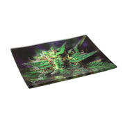 V Syndicate Blue Dream Glass Rolling Tray - 7in